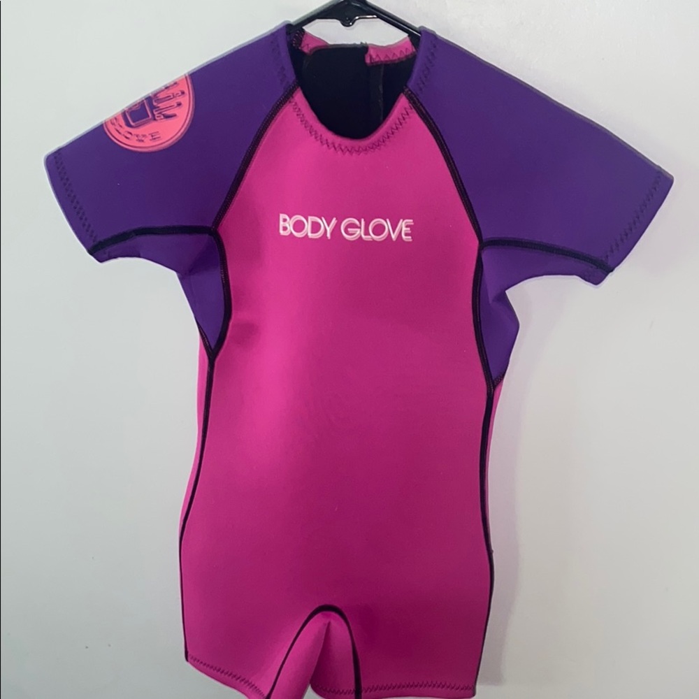 Body Glove Kid’s shorty wet suit - Pink and Purple